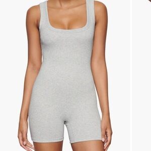 SKIMS Cotton Onesie Romper – S
